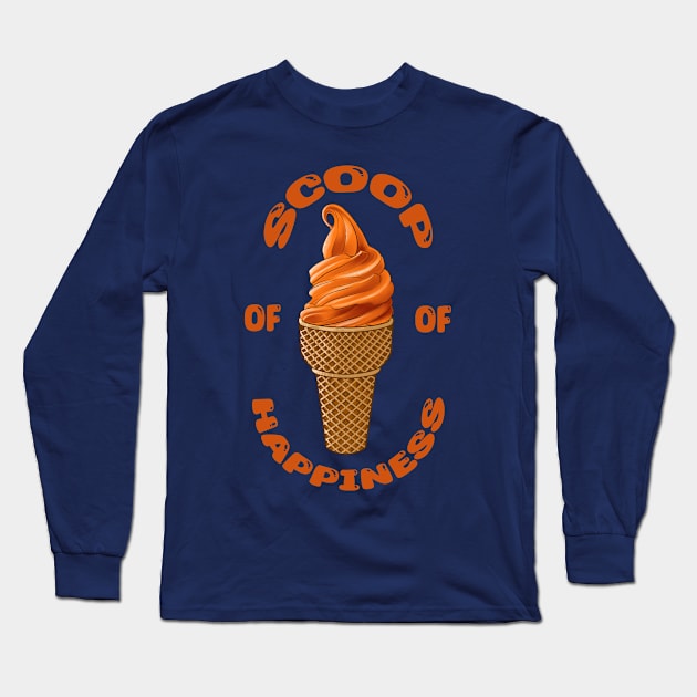 Scoop Of Happiness Long Sleeve T-Shirt by virgot